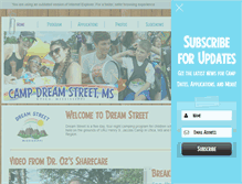 Tablet Screenshot of dreamstreetms.org